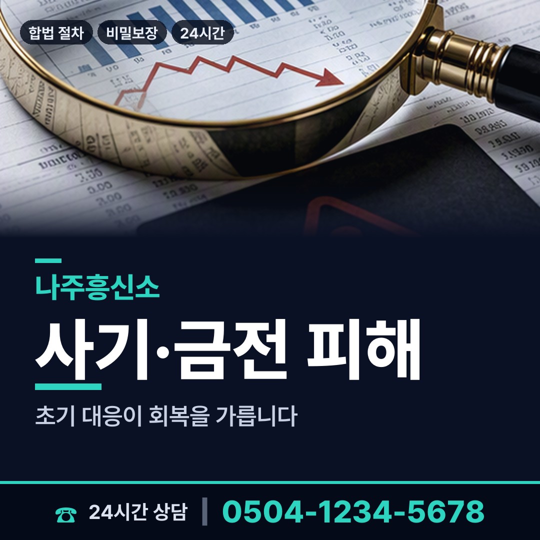 나주 공산면 당일조사 상담 안내